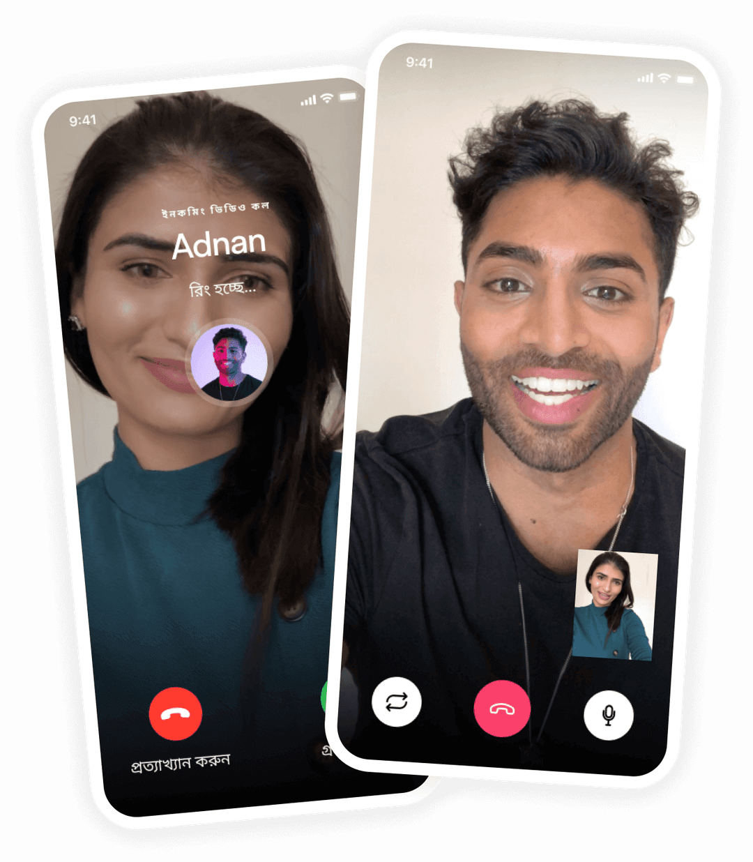 Muzz mockup image video_calling